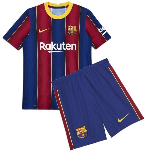 Maglia Barcellona Prima Bambino 20/21 Blu Rosso